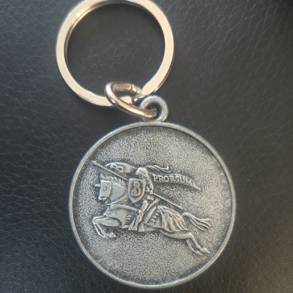 Burberry Silver Key Holder
